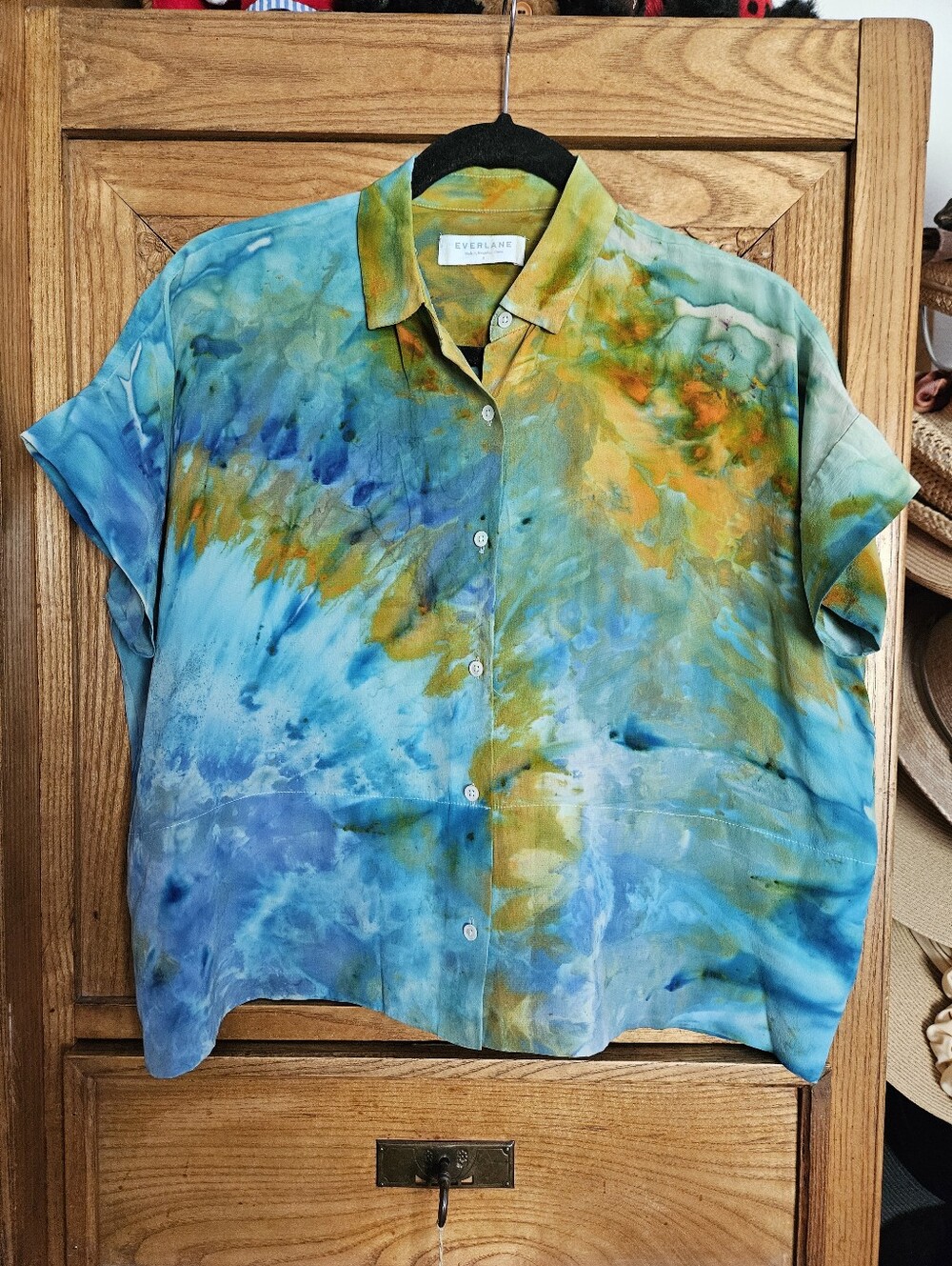 Everlane Upcycled Silk Blouse Size 0 (S/M)